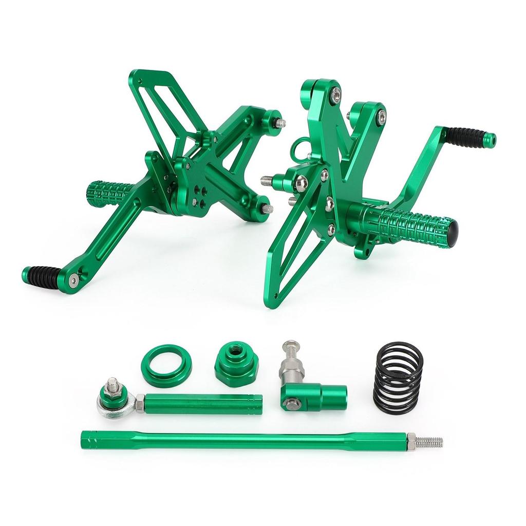 Artudatech Aluminum Rear Sets Footpegs Footrest For Kawasaki Ninja ZX-25R ZX25R 2020-2021