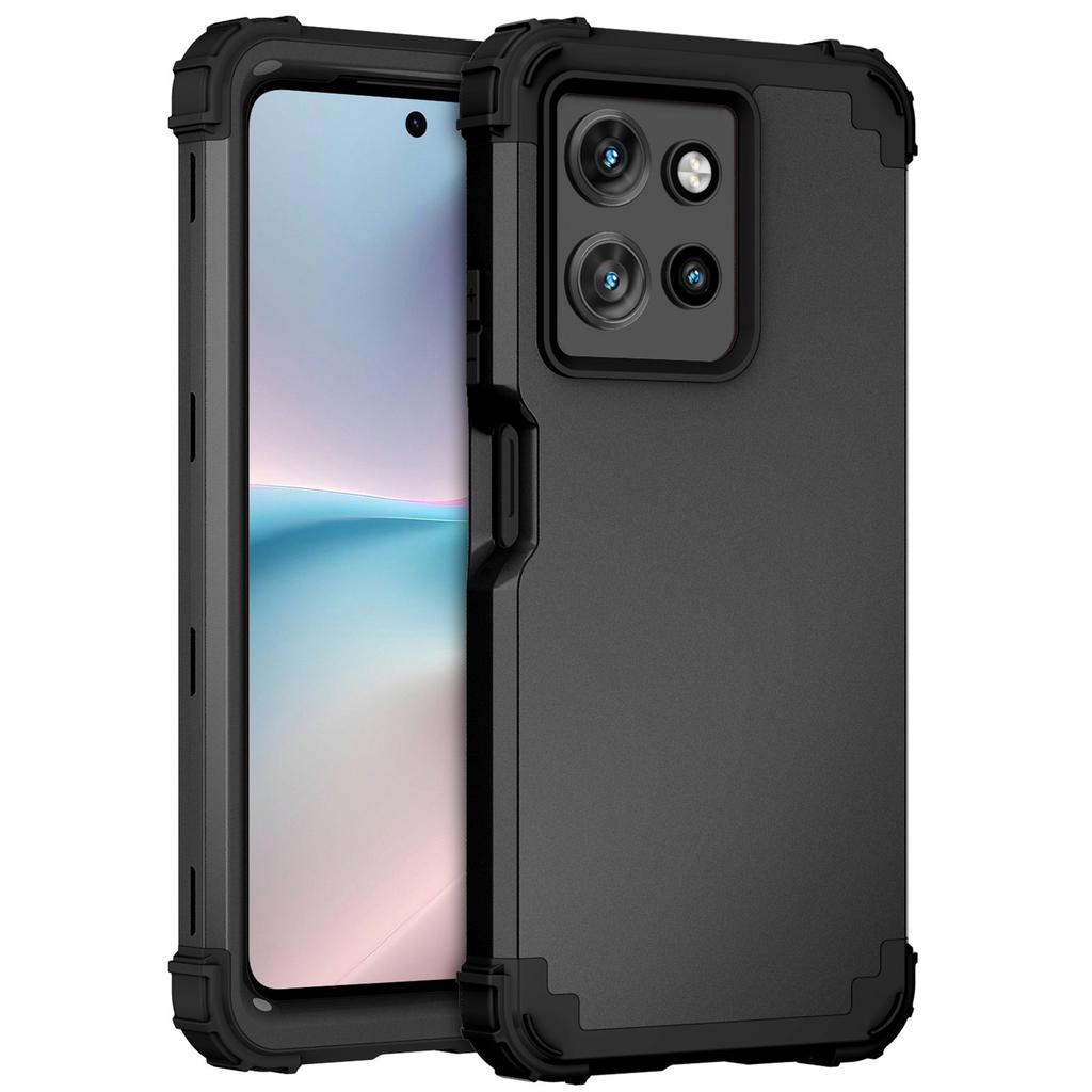 L-Style For Motorola Moto G 5G (2025) Case Shockproof PC+TPU Phone Back Cover