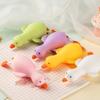 Colorful Fun Stress Relief Toys Animal Duck Sensory Toys Fingertip Big Goose Transform At Will Decompression Squeeze Toys