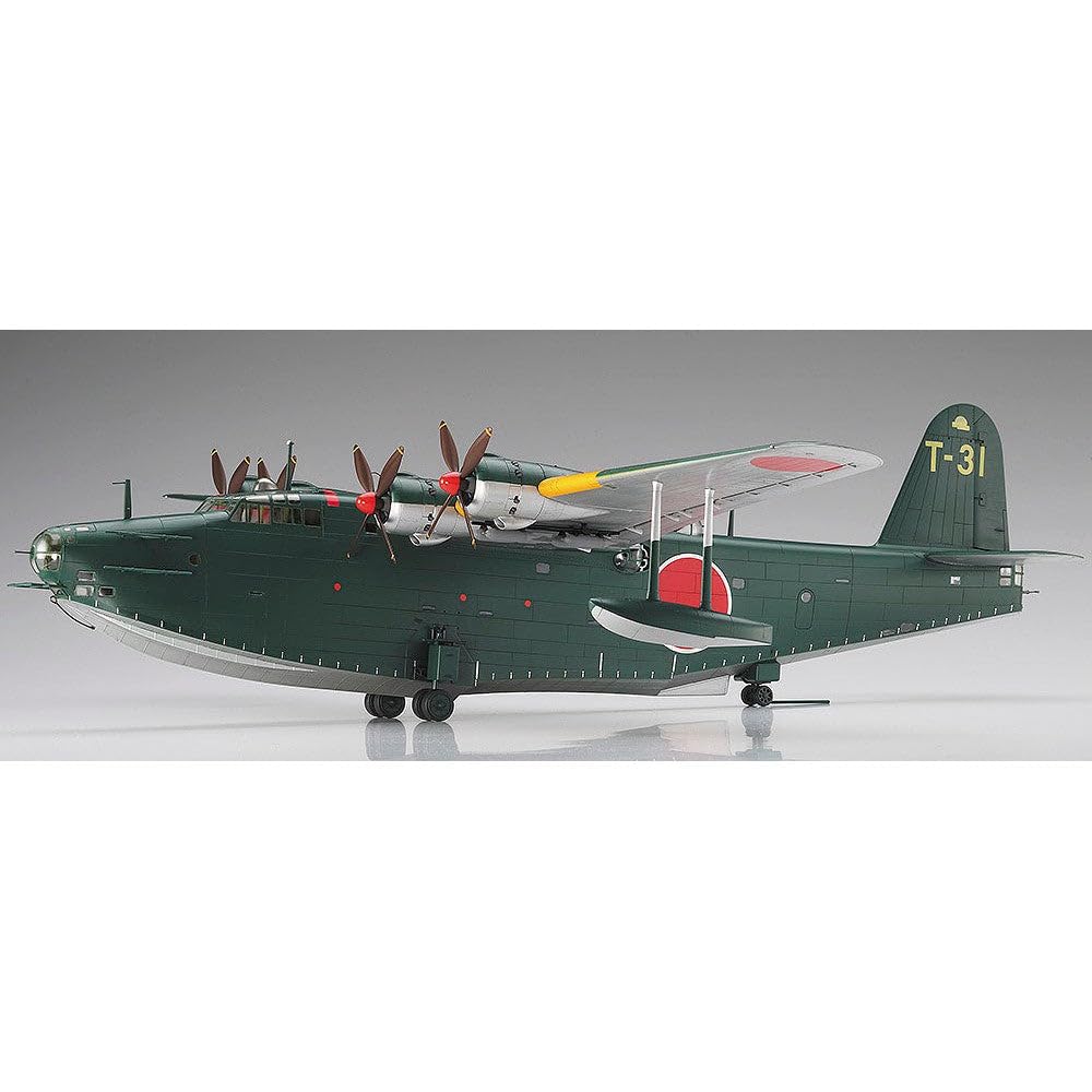 Hasegawa Scale Japanese Navy Kawanishi H8K2 Type 2 Flying Boat Model 12 E45 Plastic Model 1/72