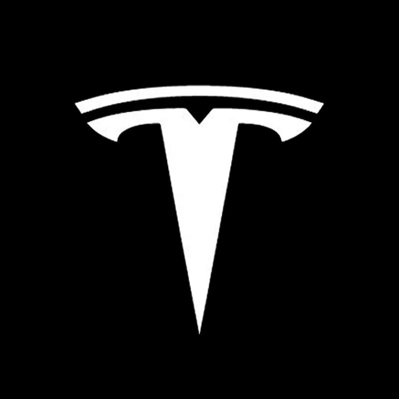 

Car Sticker Tesla 4Pcs Car Door Welcome Lamp HD LED Emblem Projector Lights for Tesla Model 3 X Y S Shadow Light Accessories