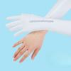 Sunscreen Ice Sleeves Women's Korean Style Breathable Arm Sleeves Outdoor Driving UV Anti Light Summer Ice Silk Extended Sleeves