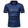 Fashion Leopard Pattern Men's Polos T-Shirts Summer Holiday Short Sleeve 3D Printed Street Trend POLO Tee Casual Men's Clothing