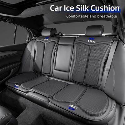 AHTFPU1 Car Cover Front Rear Seat Ice Silk Cushion Pad Protective Mat For Lada Vesta Niva Samara Kalina Largus Priora Xray