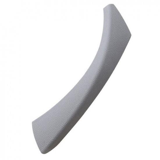 1x Right Side Outer Door Panel Handle Pull Trim Cover Gray For BMW E90 325i 328i