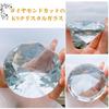 Shantia Crystal Diamond Cut 100mm High High Decorative Treat Multicolored Transparent 100mm with Paperweight, Quality, Sparkling, Shiny, Clarity,