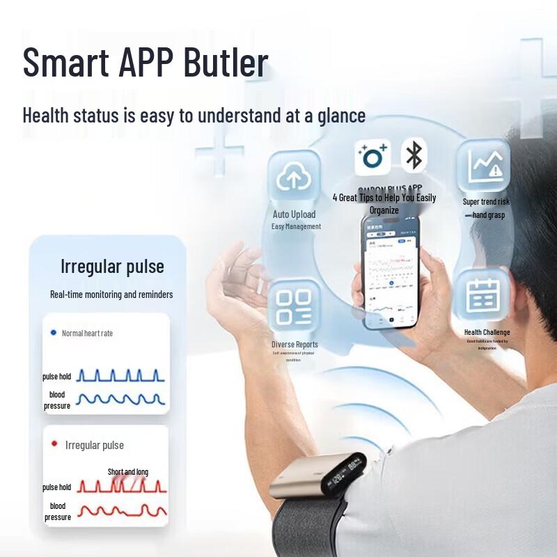 Omron Upper Arm Electronic Blood Pressure Monitor X1-G
