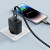 Cable USB-C - USB-A / USB-C 480Mb/s 3A 1.2m - black