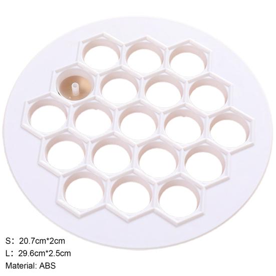 Dumpling Maker Portable Easy to Clean ABS Dough Press Cutter Kitchen Gadget