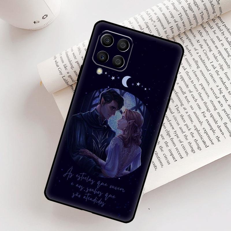 Fury Sarah J Maas A Court of Mist Case For Samsung Galaxy M21 M31 M13 M33 M53 M15 M35 M55 M16 M36 M56 M12 M32 M52 M14 M34 M54