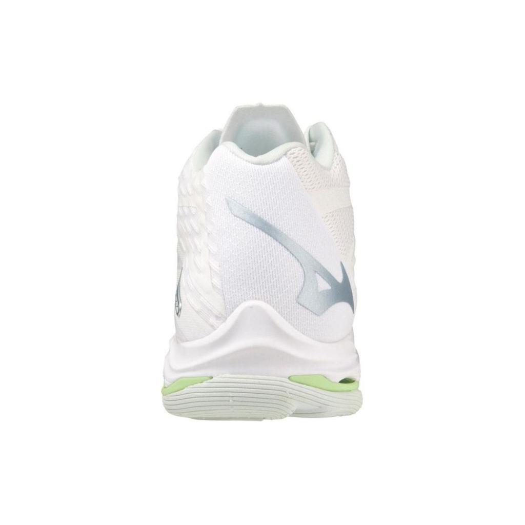 Mizuno Wave Lightning Z7 Scarpe da Allenamento Comode Versatili Resistenti Traspiranti Mid-Top Unisex Scarpe da Allenamento Bianco V1GC225037