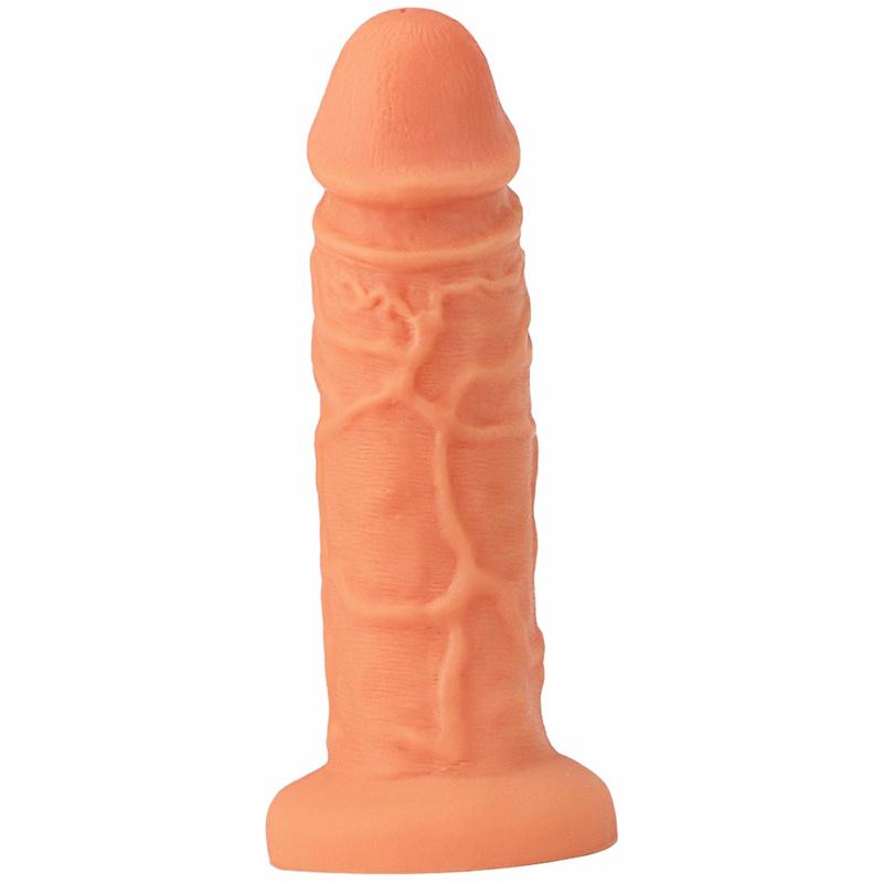 Female Big Penis Liquid Silicone Simulation Fake Penis Thick and Long Eggless Sucker Anal Plug Masturbation Device