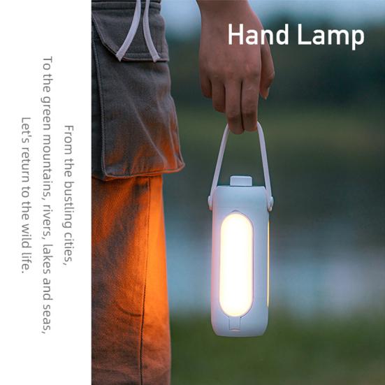 Rechargeable Camping Lantern Wide-Range Beam Super Bright High Lumens Outdoor LED Flashlight Foldable Lantern