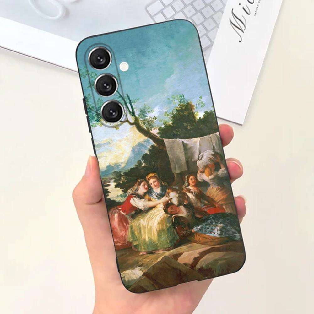 Spain Francisco Goya Art Phone Case For Samsung S25,S24,S21,S22,S23,S30,Ultra,S20,Plus,Fe,Lite,Note,10,9,5G Black Cover