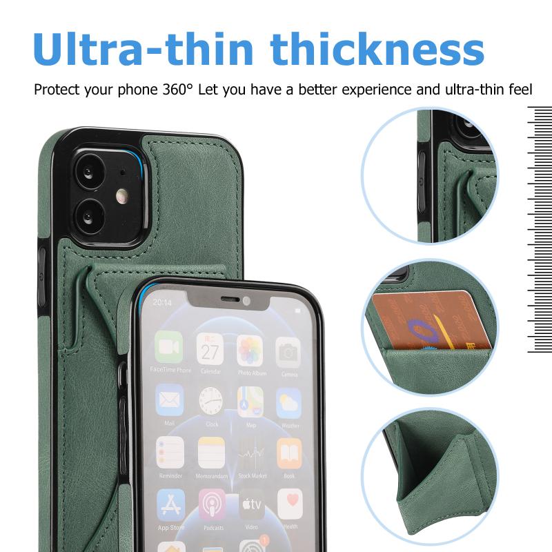 Mobile Phone Protective Cover Solid Color Full Protector Anti-shock Anti-scratch Anti-slip