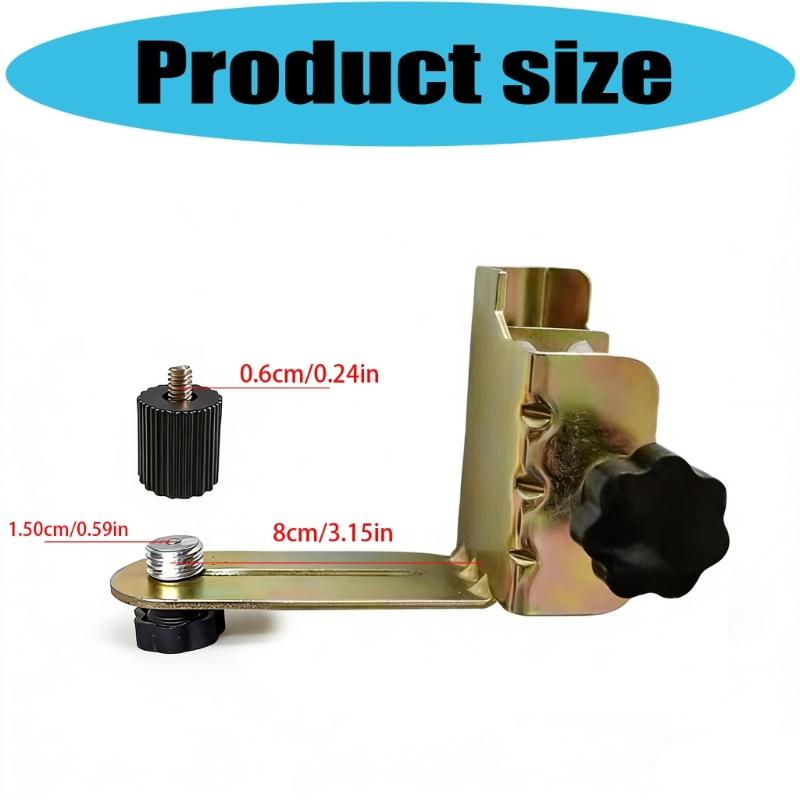 Adjustable Lasering Level Tripod Mount with Multiple Angled Rotation and Height Adjustment for Construction and Renovations Tasks