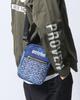 [Gatcha] Water-repellent Denim Mini Shoulder Bag Pouch 262G8511L Indigo F