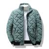 Hot push men's stand-up collar cotton jacket casual green cotton-padded clothes can be lgo cotton clothes