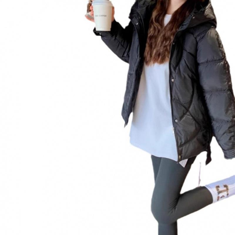 

New Down Cotton Clothes Women s Korean Version Loose Warm Fashion Thickened Coat XL