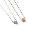 Light Luxury Full Diamond Planet Titanium Steel Necklace: Niche Design Pendant for Women