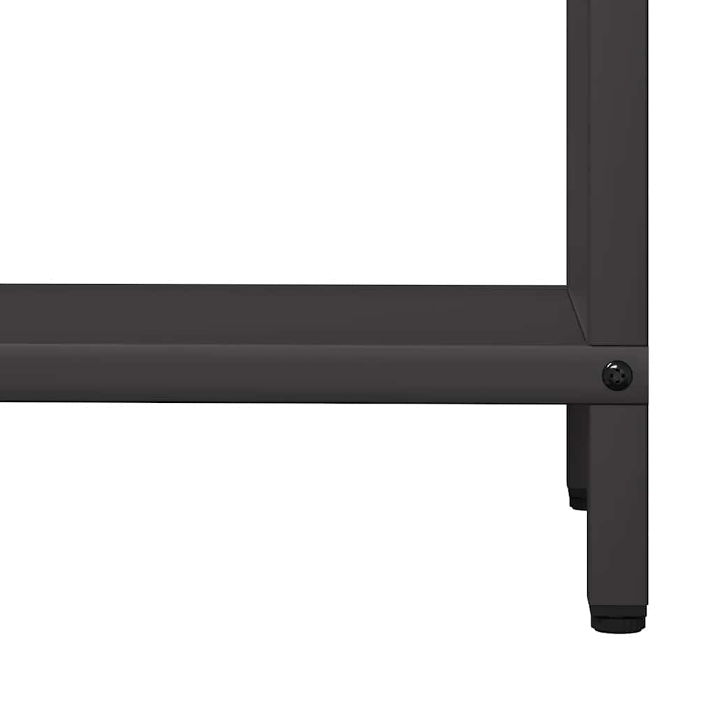 Firewood Rack Black 60x25x60 cm Cold Rolled Steel