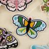 Embroidery Shoes and Hats Accessories Cartoon Butterfly Embroidery Stickers Clothing Accessories Badges Patches Cloth Labels Adhesive Cloth Stickers