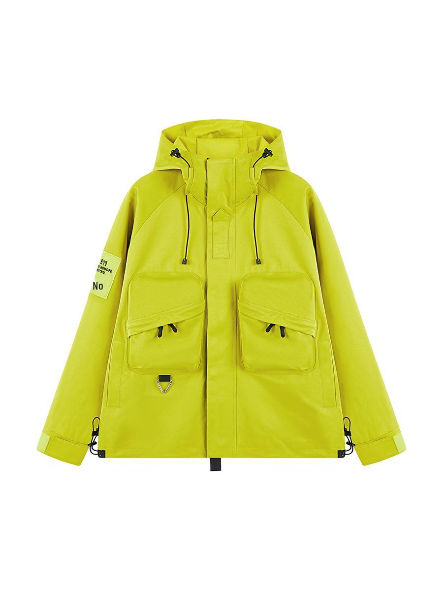 

Spring & Autumn Windproof Water-Repellent Outdoor Jacket - Versatile Japanese Workwear for Mountaineering & Trendy Outerwear L