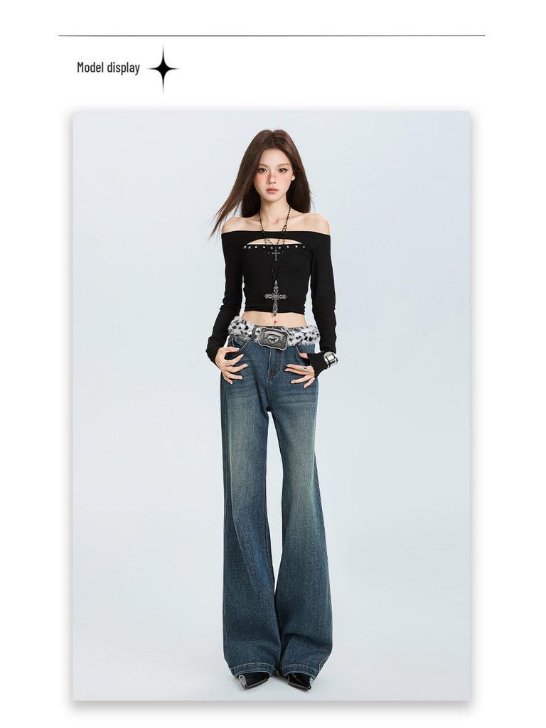 2025 Retro Summer Slimming Flared Women's Jeans