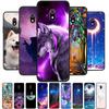 For Qin F22 Pro Case F22Pro Silicone Soft Fashion Cartoon Cover for Xiaomi Mi Qin F22 Pro TPU Black Matte Coque Fundas 3.5 Inch