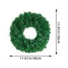 Round Christmas Decor Wreaths Home Party Wedding Decorative Garland Needlework Crafts Artificial Plants 30/40CM