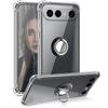 For VIVO X300 FE Case Ring Holder Ultra Thin Transparent Car Navigation Soft Silicone Clear Cover For VIVO X300 FE Phone Casing