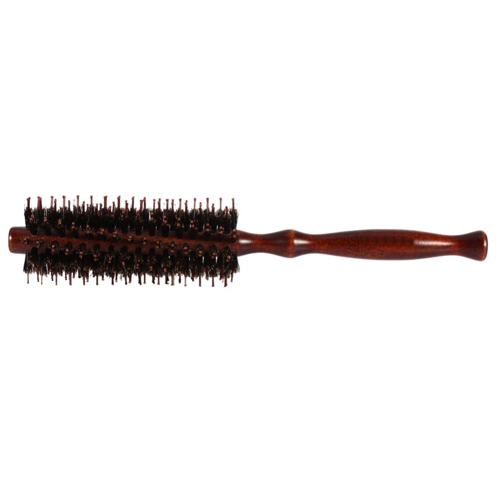 Anti-Static Styling Roller Brush Portable Design Volumizing Brush Round Hair Brush  For Thin Hair