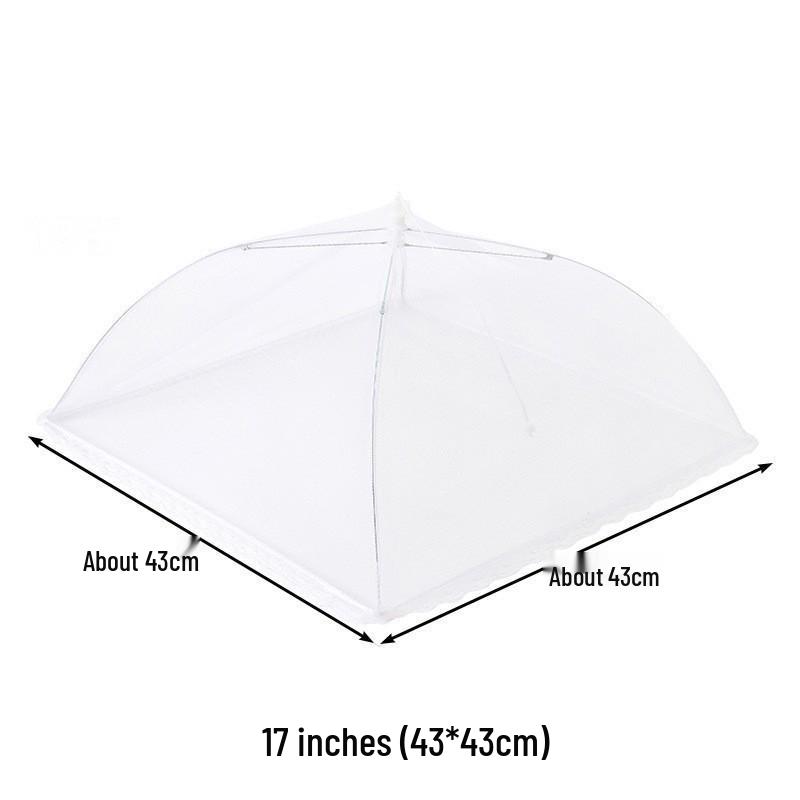 Foldable Mesh Food Cover for Kitchen and Outdoor Dining