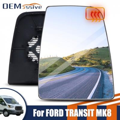 Right Passenger Side Mirror Glass Heated Upper For Ford Transit 150 250 350 HD