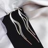 [Ladies' Tassel Earrings] 14K Golden Plated Zinc Alloy Elegant Ladies' Tassel Earrings - Vintage Style, Exquisite Craftsmanship