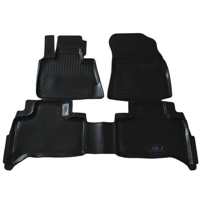 Tapis De Sol En Caoutchouc - J&amp;J AUTOMOTIVE - BMW X5 E53 - Sur Mesure - Antidérapant - TPE Non Toxique