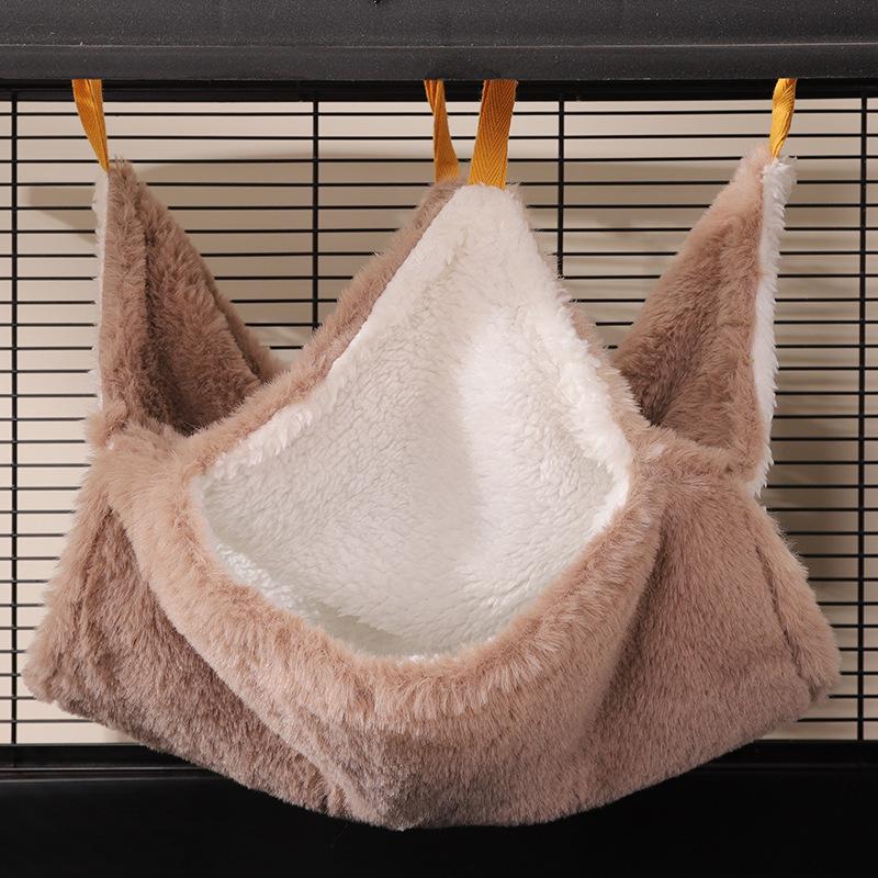 Small Pet Hammock: Cozy Autumn/Winter Sleep Sack for Sugar Gliders, Hamsters, and Squirrels