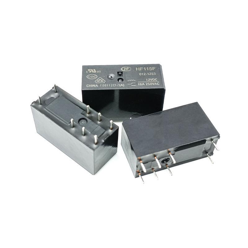 HF115F Relay: 024-1ZS3 & 005-1ZS3, SPDT, 8 Pins, 16A Capacity