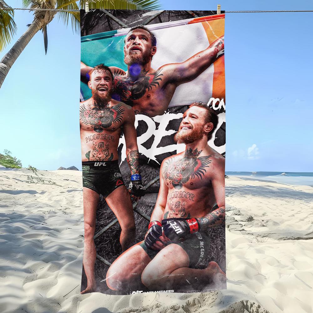 Champion Boxer C-Conor Mcgregor U-UFC Handtuch Weich Pool Geschenk Für Reise Fitnessstudio Dusche Camping Schnelltrocknend Sport Großes Strandhandtuch