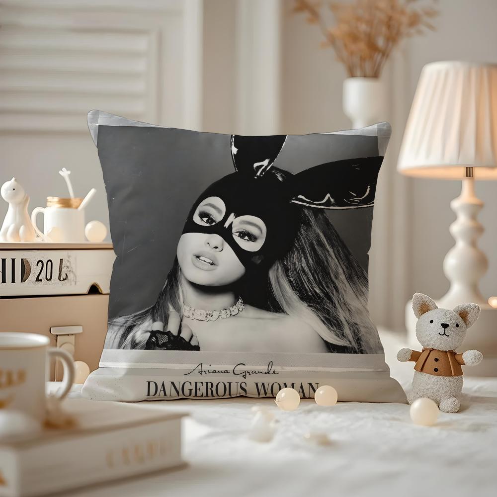 A-A-Ariana Grande Album Kissenbezug Musterbedruckter Kissenbezug für Wohnzimmer Sofa Kissenbezug & Schlafzimmer Dekoration