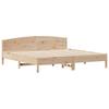 Solid Wood Bed Without Mattress 180 X 200 Cm Pine Wood