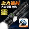 LED battery lamp with zoom