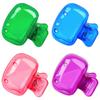 1/2/4pcs Toothbrush Head Cover Clips Portable Travel Dustproof Protector Cap Bathroom Camping Storage Box Accessories