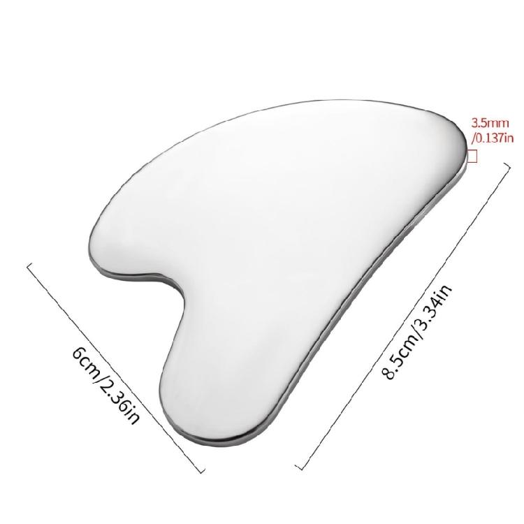 Easy To Use Stainless Steel Gua Sha Massager Metal Sculpting Massager For Daily Face Care And Elasticity Improvement