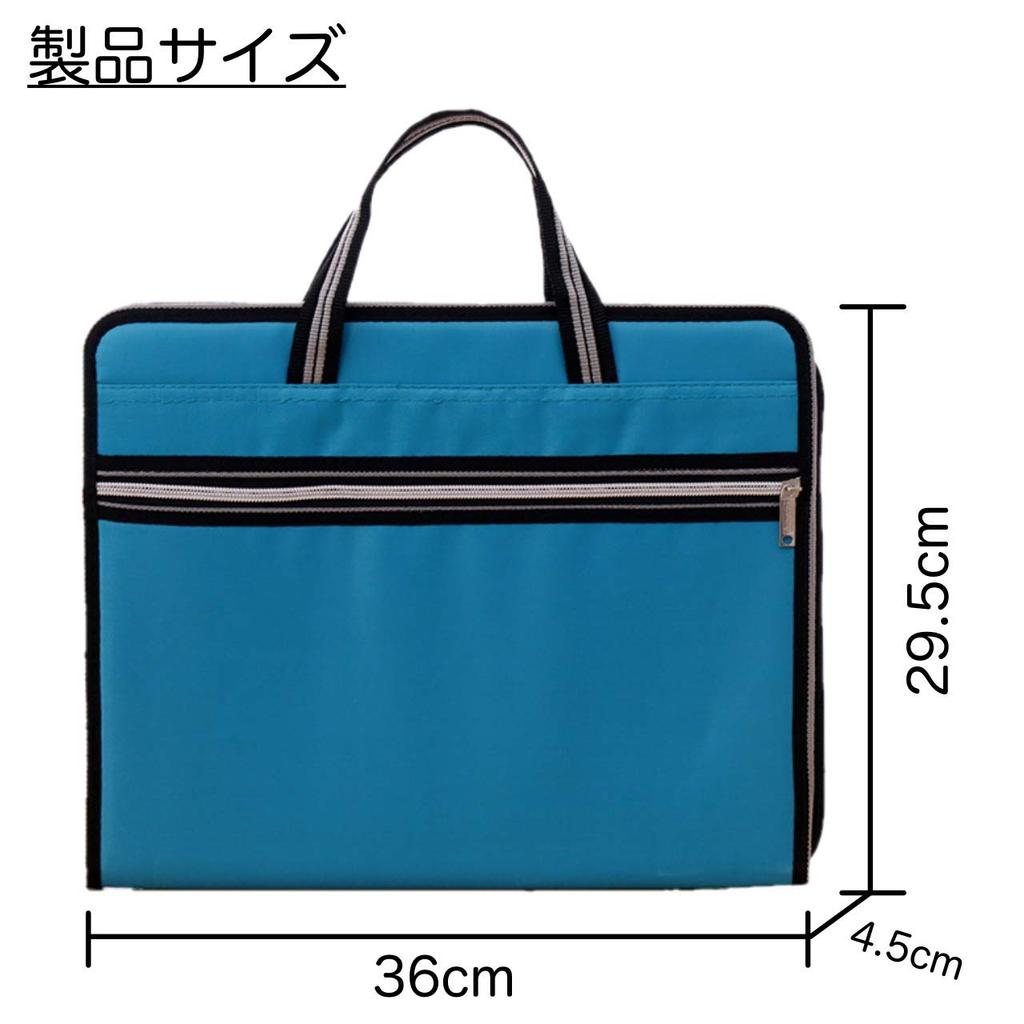 SHOP Document File A4 13 Pockets Accordion Style Organized Storage Portable Waterproof Bag Clear Holder Tote OF337 MT's (Red)