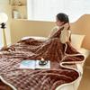 Nuovo Stile Coperta in Velluto con Pelliccia di Coniglio Peluche per Divano o Ufficio