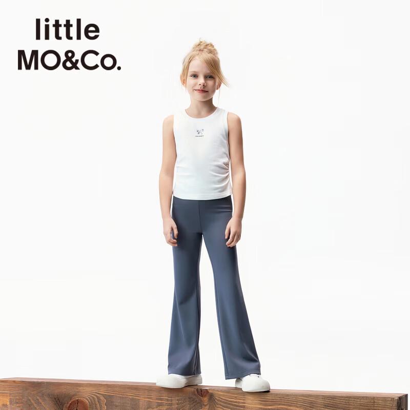 Little MO&Co. UPF 100+ Girls' High-Elastic Flare Yoga Pants