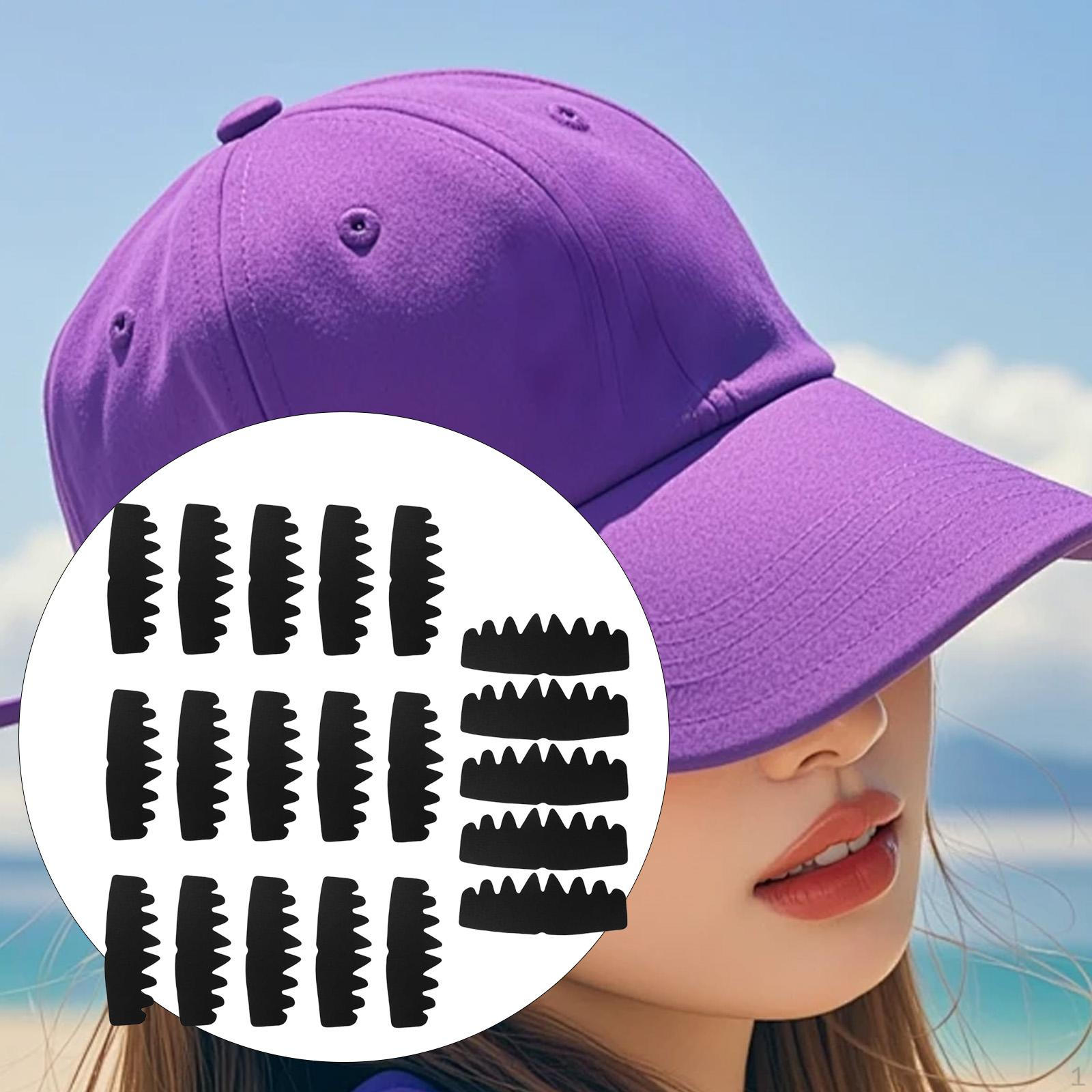 

20 шт. Вставки в тулью бейсболки, Защита от деформации, Многоразовые, Поддержание формы чёрный