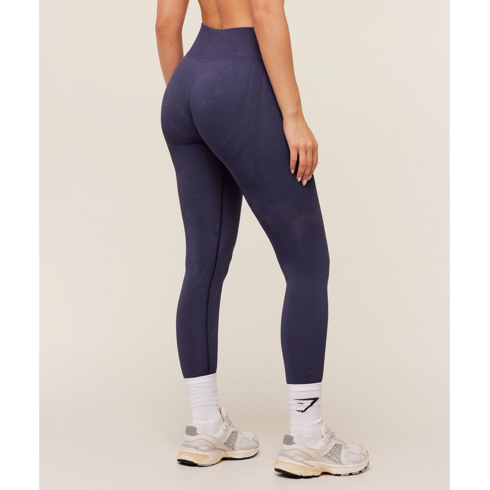 Gymshark Everyday Seamless Washed Legging 2.0 Gs Midnight Purple Wash B6b8x Pcl1