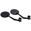 2Pcs Wide Angle Convex Safety Mirror Adjustable Handlebar Rear View Mirrors Bicycle Mirror for Mountain Road Bike Bicycle